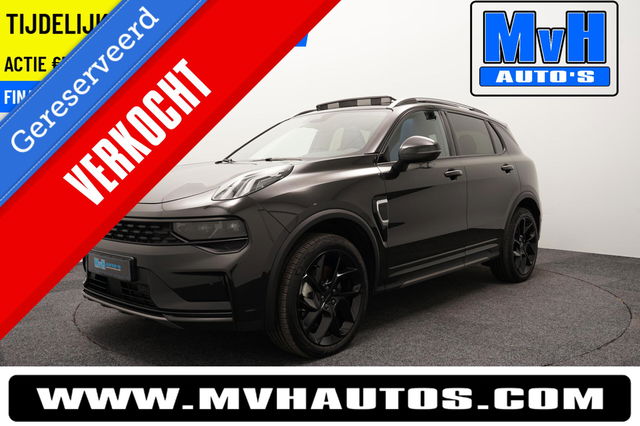 Lynk & Co 01 - 1.5 Hybride|FULL BLACK XL|ZWARTE.HEMEL|NAP|PANO