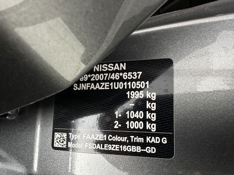 Nissan Leaf N-Connecta 40 kWh {SOH-90%} Aut. *HEATPUMP | ADAPTIVE-CRUISE | NAVI-FULLMAP | TOPVIEW | KEYLESS | BLINDSPOT |  DIGI-COCKPIT | HEATED-COMFORTSEATS | DAB | PRIVACYGLASS | ECC | PDC | CARPLAY | 17"ALU*