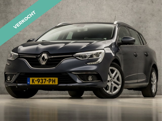Renault Mégane Estate - 1.2 TCe Sport Automaat (APPLE CARPLAY, NAVIGATIE, CLIMATE, KEYLESS, STOELVERWARMING, SPORTSTOELEN, PARKEERSENSOREN, CRUISE, LM VELGEN, NIEUWSTAAT)