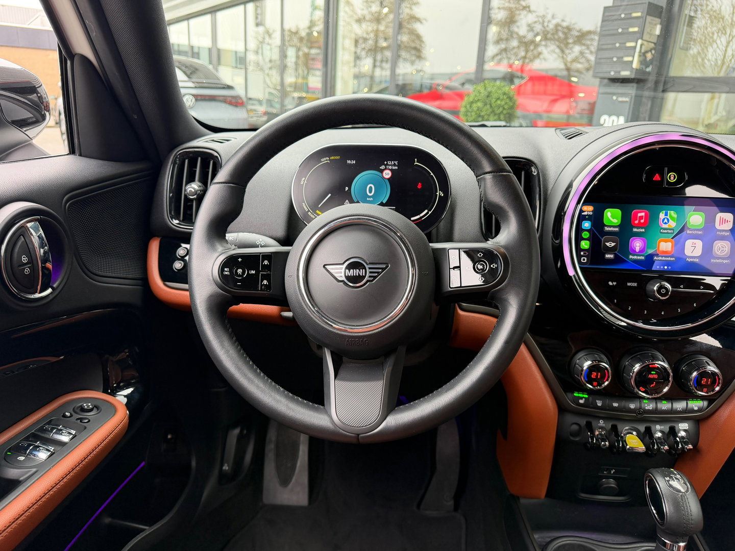MINI Countryman 1.5 Cooper S E ALL4 Classic Leder|Carplay|NL-Auto|ACC|Memory|Camera