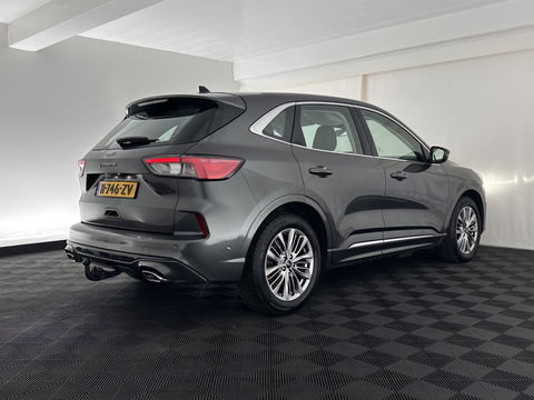 Ford Kuga 2.5 PHEV Vignale (Plug-In) (INCL-BTW) Aut. *HEAD-UP | LEATHER | DIGI-COCKPIT | FULL-LED | KEYLESS | DAB | CARPLAY | NAVI-FULLMAP | MEMORY-PACK | HEATED-COMFORTSEATS | PRIVACYGLASS | TOWBAR | 18''ALU*