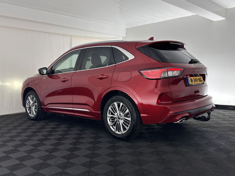 Ford Kuga 2.5 PHEV Vignale (Plug-In) (INCL-BTW) Aut. *LEATHER | DIGI-COCKPIT | FULL-LED | KEYLESS | CAMERA | DAB | CARPLAY | NAVI-FULLMAP | MEMORY-PACK | HEATED-COMFORTSEATS | PRIVACYGLASS | TOWBAR | LANE-ASSIST | 18''ALU*
