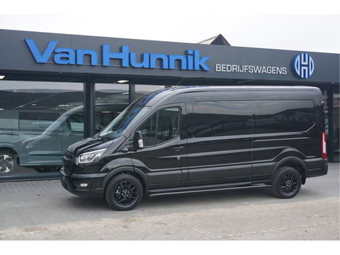 Ford Transit 350L L3H2 Black Raptor AUT-10 RWD 165PK BPM VRIJ Navi, Adap. Cruise, 360° Cam, 3.5T Trekhaak!! NR. A211