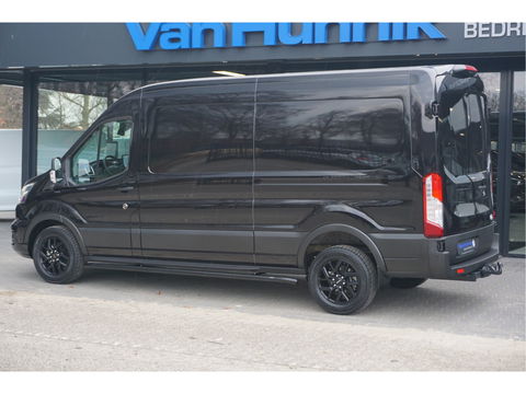 Ford Transit 350L L3H2 Black Raptor AUT-10 RWD 165PK BPM VRIJ Navi, Adap. Cruise, 360° Cam, 3.5T Trekhaak!! NR. A211