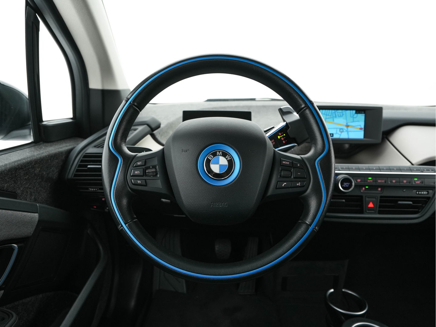 BMW i3 Basis 120Ah Sport 42 kWh [ 3-Fase-11kW ] {SOH-100%} (INCL-BTW) *HEATPUMP | FULL-LED | NAVI-FULLMAP | KEYLESS | COMFORTSEATS | ECC | CCS-FASTLOADER | PDC | DIGI-COCKPIT | CRUISE | 20''ALU*