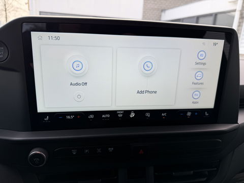 Ford Transit Custom 320 2.0 TDCI L2H1 Trend originele DC 5 persoons / vaste prijs rijklaar € 40.950 ex btw / NIEUW bpm vrij / euro 6 / dubbele schuifdeur / zwart metallic / lichtmetalen velgen !