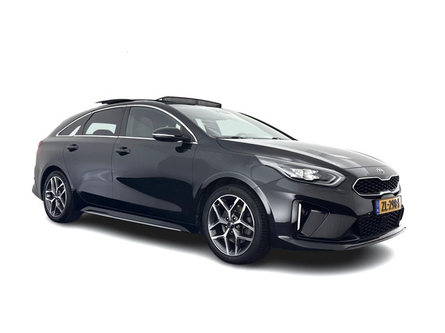 Kia ProCeed - 1.0 T-GDI GT-Line (INCL-BTW) *PANO | LEATHER-ALCANTARA  | FULL-LED | SPORTSEATS | NAVI-FULLMAP | CAMERA | ECC | PRIVACYGLASS | LANE-ASSIST | DAB+ | CARPLAY | PDC | KEYLESS | CRUISE | TOWBAR | 17''ALU*