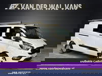 Ford Transit Custom - 2.0 TDCI 131pk L2H1 Dubbele Cabine Euro6 Inrichting Airco | 5-zits | LED | Imperiaal Cruisecontrol, Stoelverwarming, Parkeersensoren