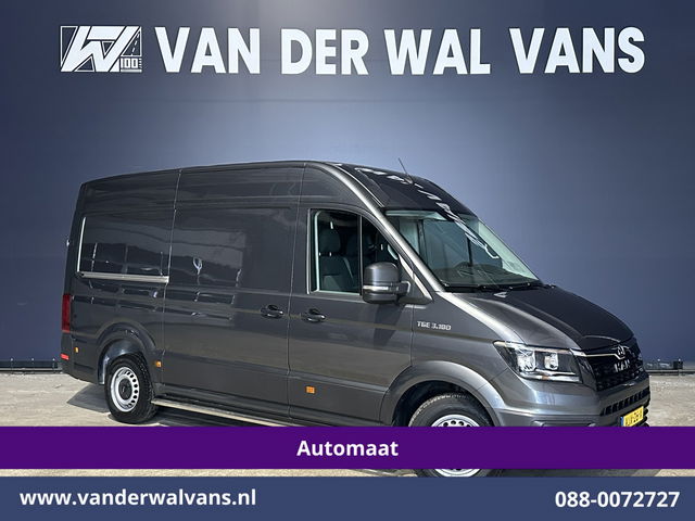 Volkswagen Crafter - 2.0 177pk Automaat L3H3 L2H2 Euro6 Airco | Camera | 3000kg Trekhaak | Apple Carplay | Chauffeursstoel Android Auto, Cruisecontrol, Sidebars, Bijrijdersbank