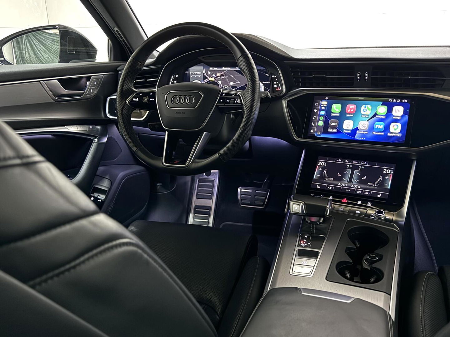 Audi A6 Avant 55 TFSIe Quattro Competition S-Line Pano Leer 360° Trekh.