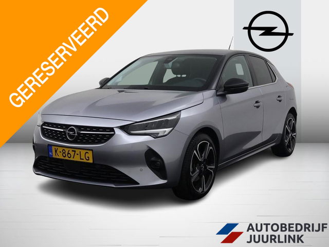 Opel Corsa - 1.2T 100PK Elegance Nav/Keylesss/Camera/Led/2xPDC 17inch/H.Leder