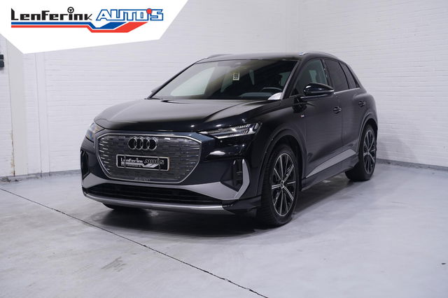 Audi Q4 e-tron - 40 Launch edition S Competition 77 kWh NAP Trekhaak Apple Carplay Camera Warmtepomp Led matrix