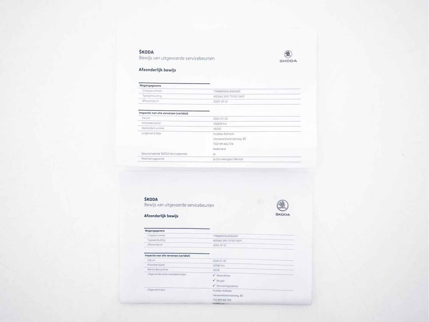 Škoda Kodiaq 1.5 TSI Sportline Business (INCL-BTW) Aut. *PANO | LEATHER-MICROFIBRE | FULL-LED | MEMORY-PACK | DIGI-COCKPIT | NAVI-FULLMAP | CAMERA | DAB+ | AMBIENT-LIGHT | KEYLESS | DAB+ | CARPLAY | PRIVACY-GLASS | 20"ALU*