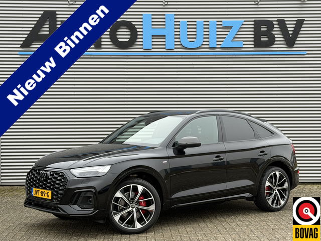 Audi Q5 - Sportback 40 TFSI 204 PK S-Line Luchtvering Lederen interieur Trekhaak ACC Matrix Led Keyless Entry Head-Up Display 21 Inch LMV Sound-systeem Bang & Olufsen
