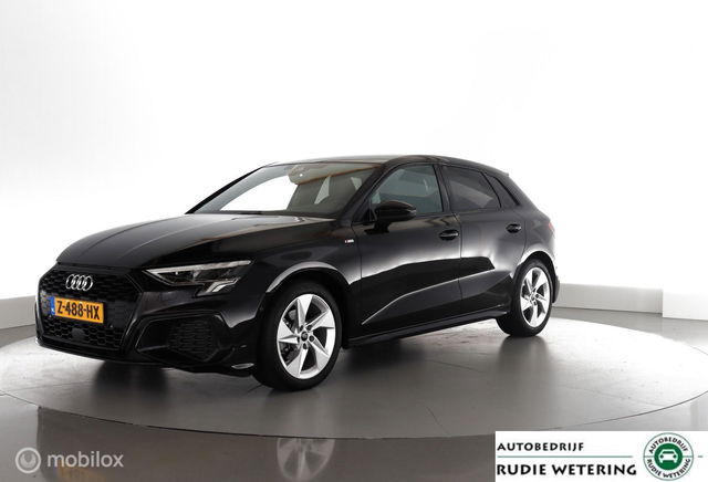 Audi A3 - Sportback 35 TFSI 150PK Automaat S-line NLAuto|trekhaak|1/2leer|led|nav|ecc|lmv17