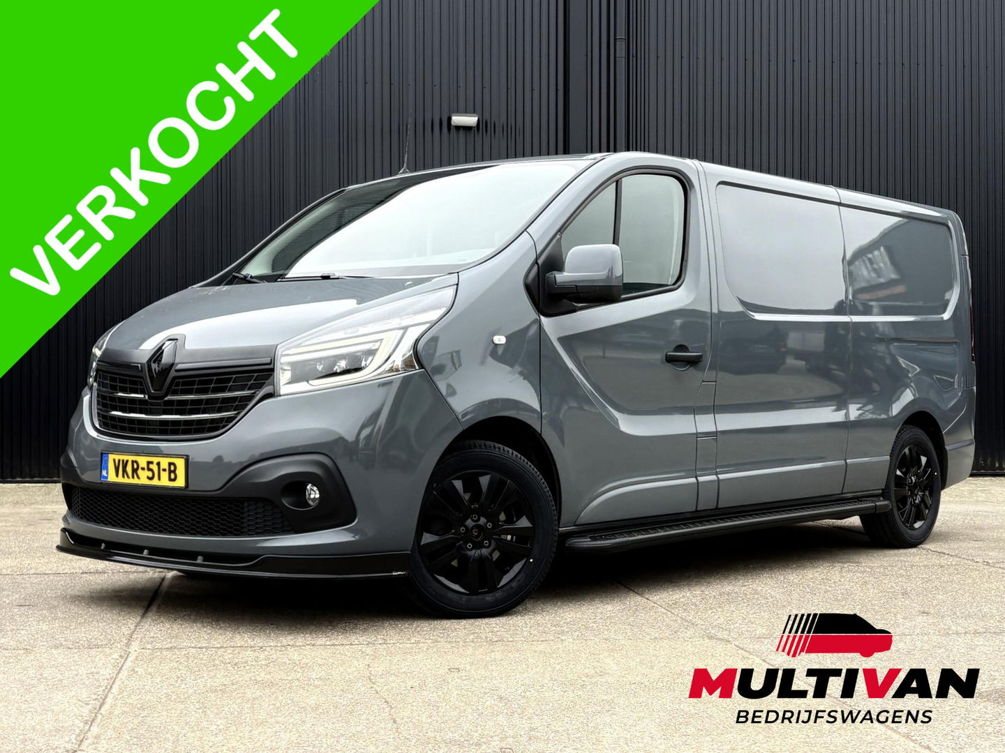 Renault Trafic 2.0 dCi 170pk EDC L2H1 Black Edition | BW LEASE EDITION | MARGE | SPOILERS | STEPS | LMV |