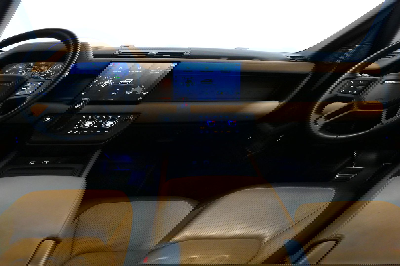 Land Rover Defender 110 2.0 P400e 110 X / Panoramadak / Elektr. verstelbare voorstoelen + memory / Matrix LED / Rondomzichtcamera / HUD / Koelkast in armleuning / Head-up / Apple Carplay - Android Auto / Stoelkoeling & verwarming / Luchtvering / Meridian Surround Sound / Ele