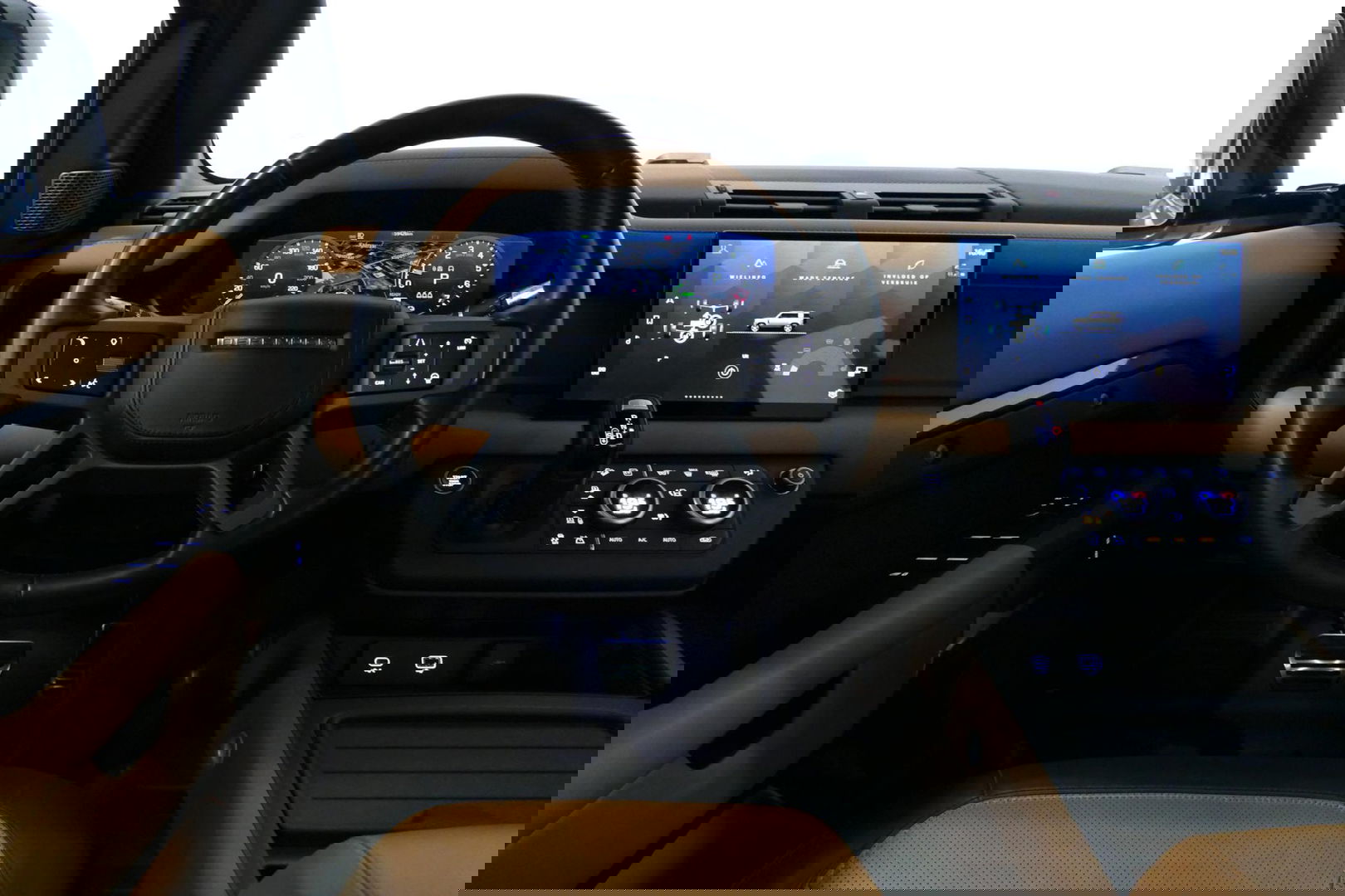 Land Rover Defender 110 2.0 P400e 110 X / Panoramadak / Elektr. verstelbare voorstoelen + memory / Matrix LED / Rondomzichtcamera / HUD / Koelkast in armleuning / Head-up / Apple Carplay - Android Auto / Stoelkoeling & verwarming / Luchtvering / Meridian Surround Sound / Ele