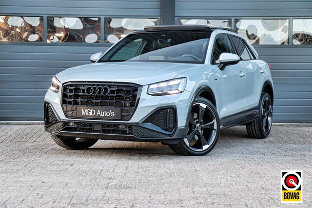 Audi Q2 - 35 TFSI 3x S-Line /LED/PANODAK/SONOS/CAMERA/KEYLESS/ELEK. KLEP/STOELVERW./ACC!