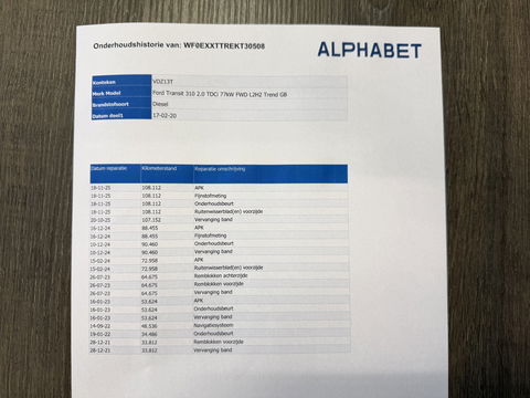 Ford Transit 310 2.0 TDCI L2H2 Trend / vaste prijs rijklaar € 18.950 ex btw / euro 6 / bpm vrij / lease vanaf € 319 / imperial + trap / airco / cruise / pdc voor en achter / trekhaak 2450 kg