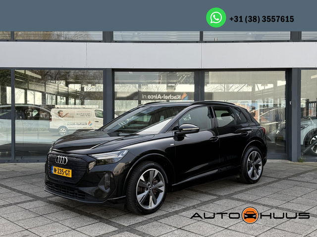 Audi Q4 e-tron - Aut. 40 S-Line Competition 77 kWh | SoH 92% | Navi | Camera | Stoel Verwarming |