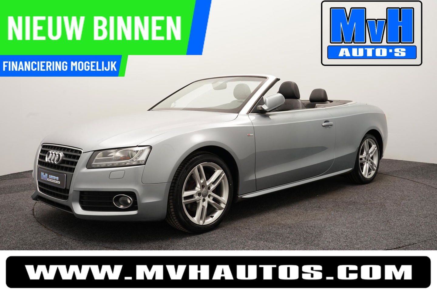 Audi A5 Cabriolet 2.0 TFSI 2x S-Line|18 INCH|STOELVERW|XENON