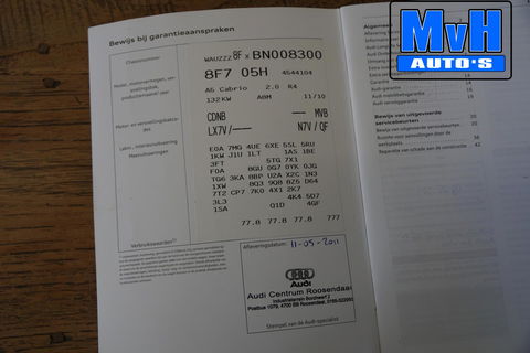 Audi A5 Cabriolet 2.0 TFSI 2x S-Line|18 INCH|STOELVERW|XENON