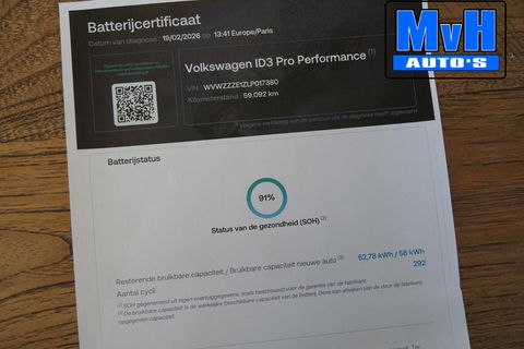 Volkswagen ID.3 First Plus 58 kWh 204PK|SOH.91%|TREKH|LUXE!