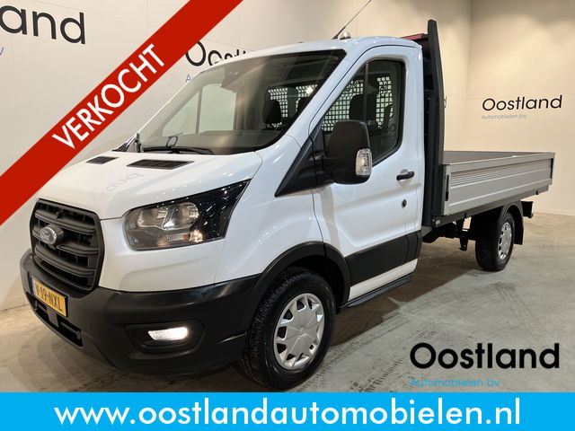 Ford Transit - 2.0 TDCI L2 AWD 4X4 170 PK Open Laadbak / Euro 6 / Airco / Cruise Control / Trekhaak / Camera / 3-Zits / 20.000 KM !!