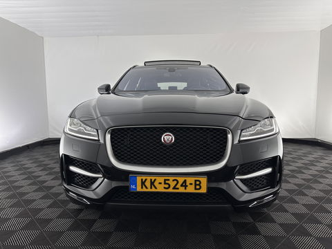 Jaguar F-Pace 3.0 S AWD R-Dynamic Aut *PANO | LEATHER | BLINDSPOT | FULL-LED | MERIDIAN-AUDIO | HEATED-SPORTSEATS | NAVI-FULLMAP | KEYLESS | CAMERA | CARPLAY | SHIFTPADDLES | PDC | LANE-ASSIST | MEMORY-PACK | DIGI-COCKPIT | .