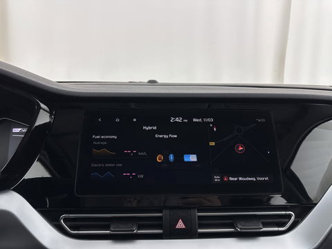 Kia Niro 1.6 GDi Hybrid Dynamic Line (INCL-BTW) Aut* LEATHER-FABRIC | NAVI-FULLMAP | CAMERA | DAB+ | KEYLESS | ECC | DIGI-COCKPIT | ADAPTIVE-CRUISE | HIFTPADDLES | LANE-ASSIST | PDC | 16''ALU*