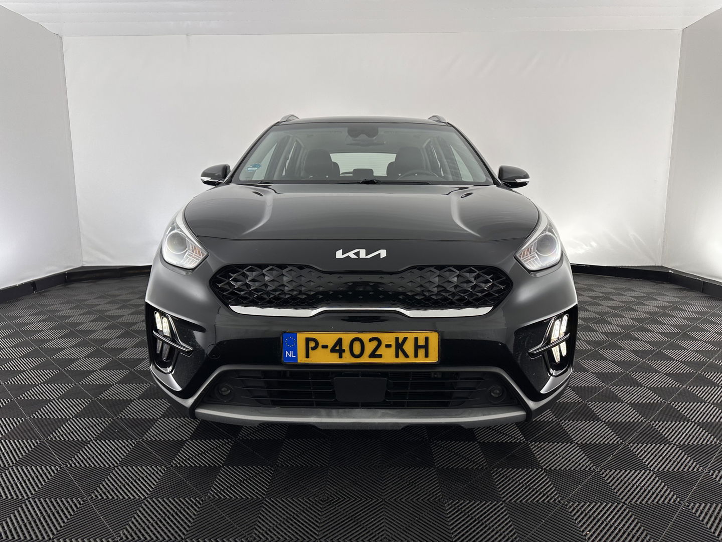 Kia Niro 1.6 GDi Hybrid Dynamic Line (INCL-BTW) Aut* LEATHER-FABRIC | NAVI-FULLMAP | CAMERA | DAB+ | KEYLESS | ECC | DIGI-COCKPIT | ADAPTIVE-CRUISE | HIFTPADDLES | LANE-ASSIST | PDC | 16''ALU*