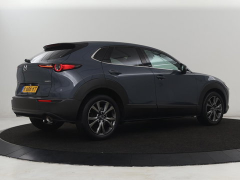 Mazda CX-30 2.0 e-SkyActiv-X M Hybrid Luxury | Leder | Stoelverwarming | Head-Up | Adaptive cruise | Camera | BOSE Sound | Carplay | Navigatie | Keyless | Full LED | Memory | Parkeerhulp
