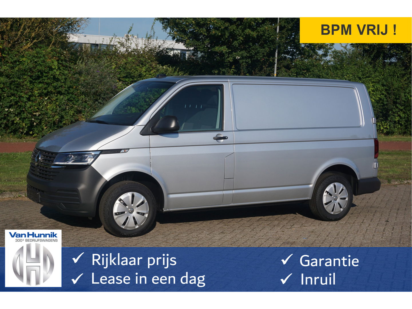 Volkswagen Transporter T6.1 2.0TDI 150PK BPM VRIJ!! App Connect, Cruise, Airco, LED!! NR. 128