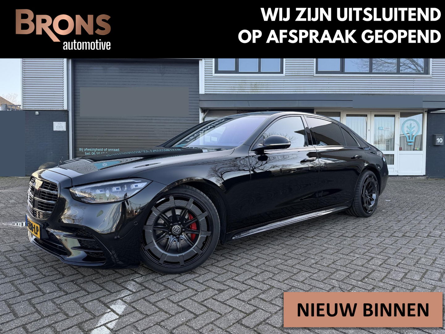 Mercedes-Benz S-Klasse 580 4MATIC Lang AMG Line Full options l brabus 21inc carbon