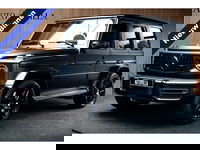 Mercedes-Benz G-Klasse - 63 Navi Burmester Leer 360 Camera PTS Open dak Massage Distronic+ Memory seats Stoelventilatie Stoelverwarming Climate voor & achter Trekhaak