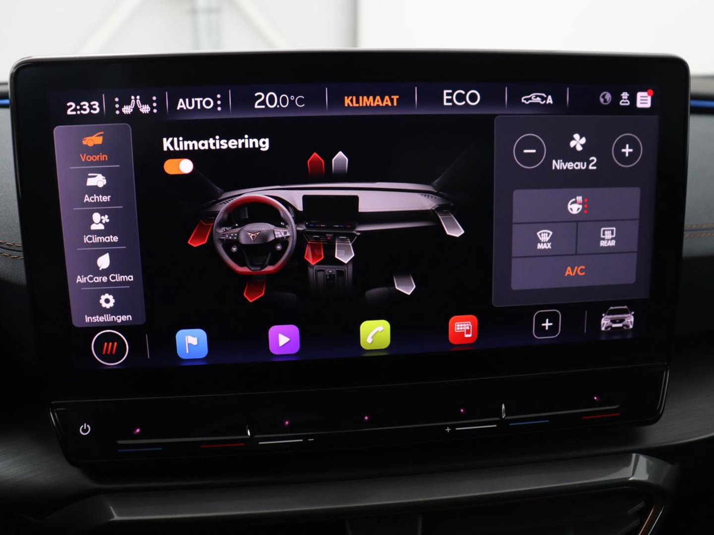 CUPRA Formentor 1.4 eHybrid VZ | SOH 94% | 245pk | Leder | Stoelverwarming | 360 Camera | Carplay | Sfeerverlichting | Navigatie | Adaptive cruise | Memory | Keyless | Full LED | PHEV | Plug In