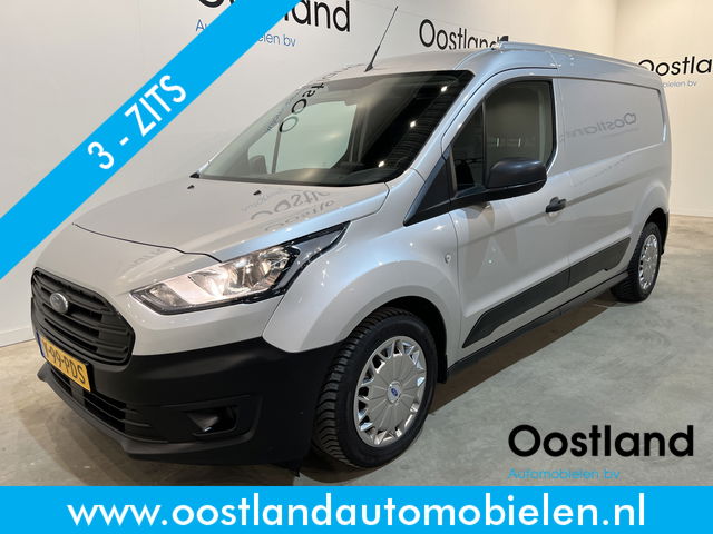 Ford Transit Connect - 1.5 EcoBlue L2 / Euro 6 / Airco / Camera / CarPlay / Navigatie / 3-Zits / 61.300 KM !!