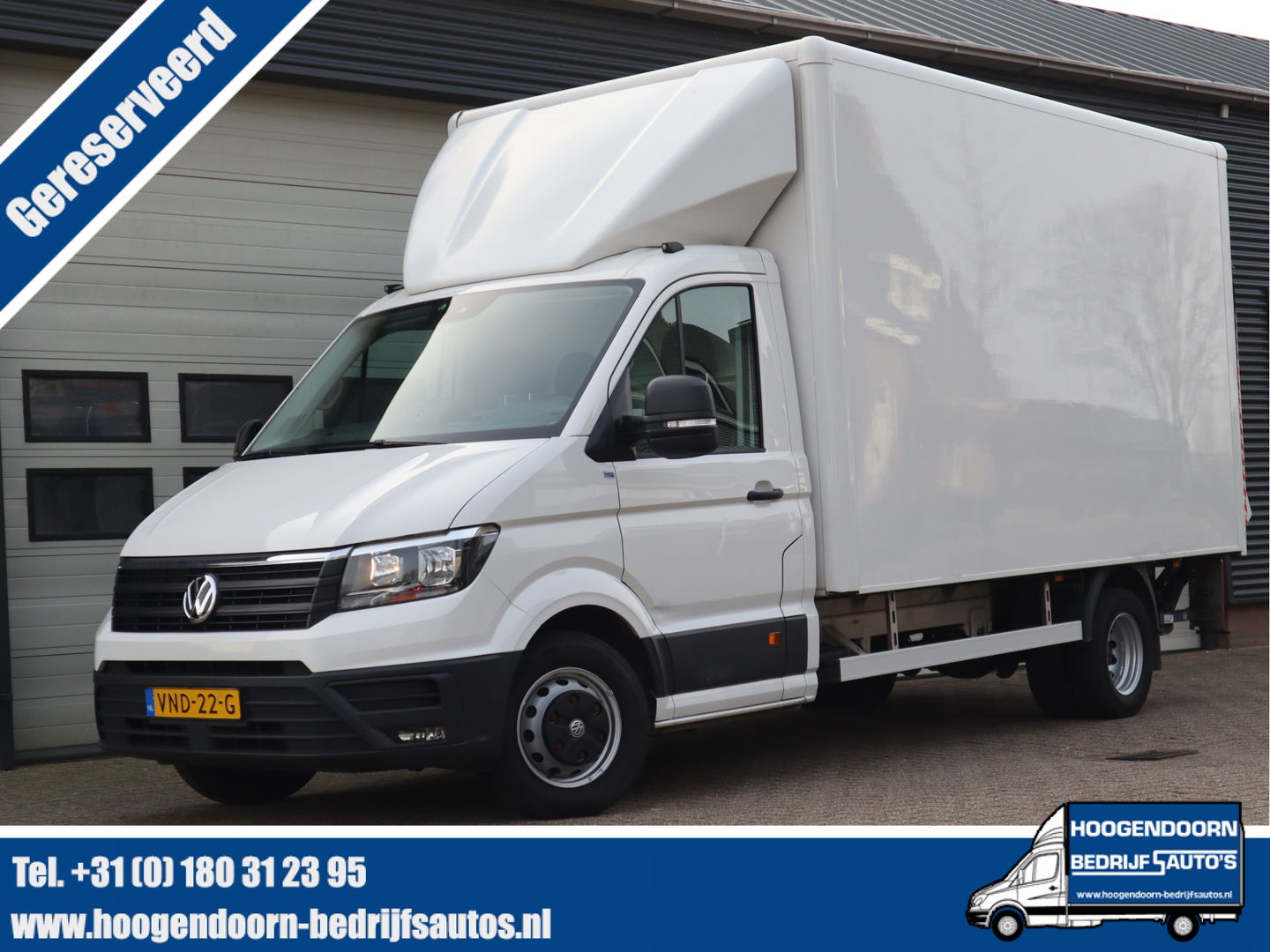 Volkswagen Crafter 50 2.0 TDI 177pk DSG-Automaat - Bakwagen Laadklep Meubelbak