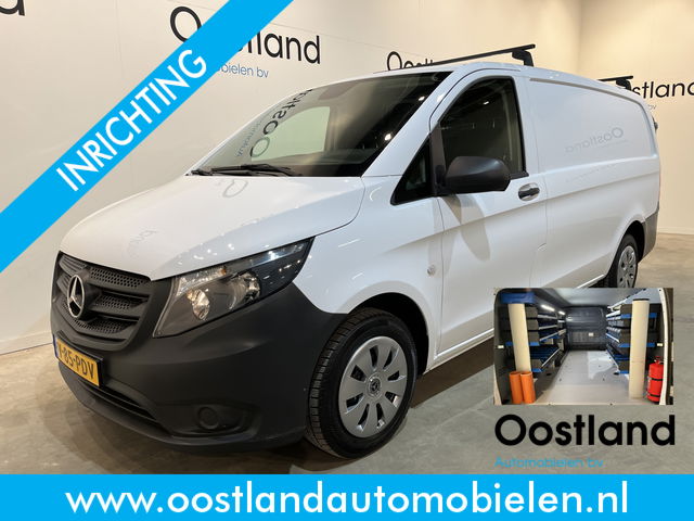 Mercedes-Benz Vito - 114 CDI Lang / Euro 6 / Servicebus / Sortimo inrichting / Airco / Cruise Control / Trekhaak / PDC / 3-Zits /