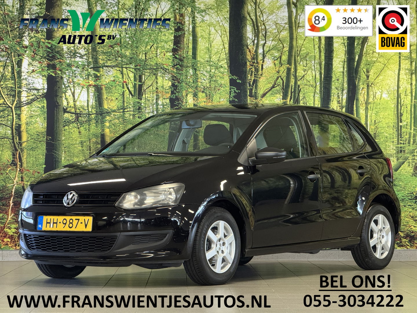 Volkswagen Polo 1.2 Easyline | 5 Deurs | Navigatie | Airconditioning | Isofix | Lichtmetalen Velgen | Radio | CD | Elektrische Ramen |  Centrale Deurvergrendeling |