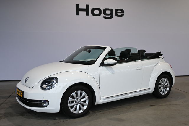 Volkswagen Beetle - Cabriolet 1.2 TSI Design BlueMotion Cruise control PDC Airco Navigatie Stoelverwarming 100% Onderhouden! Inruil Mogelijk!