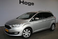 Ford Grand C-Max - 1.0 Trend 7 Persoons Clima Navigatie LED Trekhaak Rijklaarprijs Inruil Mogelijk!