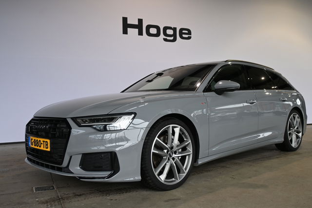 Audi A6 - Avant 50 TDI quattro Sport S-line 25 years Matrix LED Head Up 4 Wielbesturing 21 inch Panoramadak Luchtvering UNIEK!!!