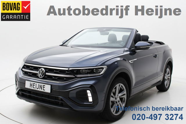 Volkswagen T-Roc - Cabrio 1.5 TSI 150PK DSG R-LINE SPORT NAVI/LED/CARPLAY/TREKHAAK