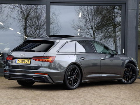 Audi A6 Avant 55 TFSIe Quattro S Line Competition 367pk ACC Pano Trekhaak Headup 360 Cam
