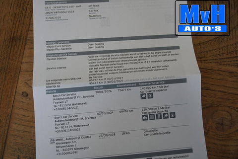 Mazda CX-5 2.0 SkyActiv-G 165 Skylease GT|BOSE|STOEL/STUUR.VERW