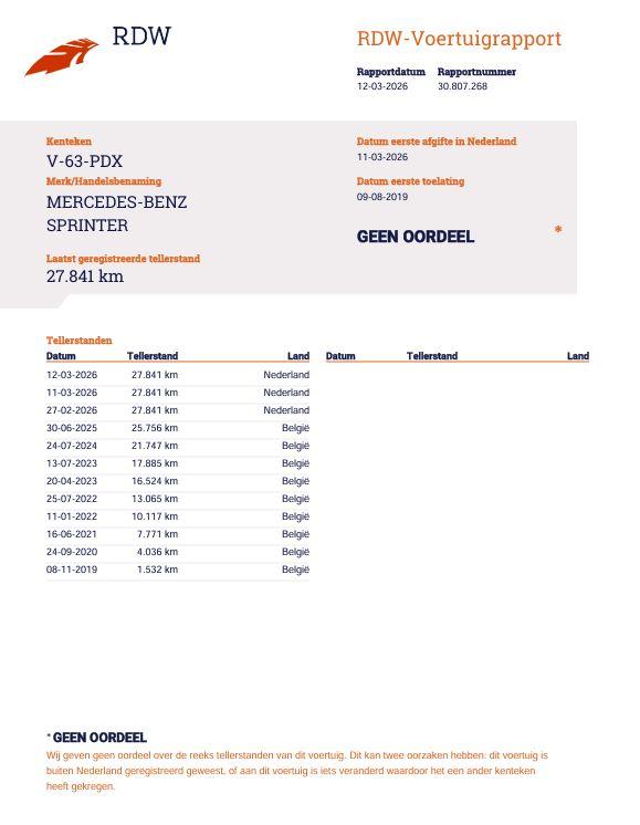 Mercedes-Benz Sprinter 311 2.2 CDI L2H1 Functional / AIRCO / CAMERA / 3 ZITS / DEALER ONDERHOUDEN / NAVI