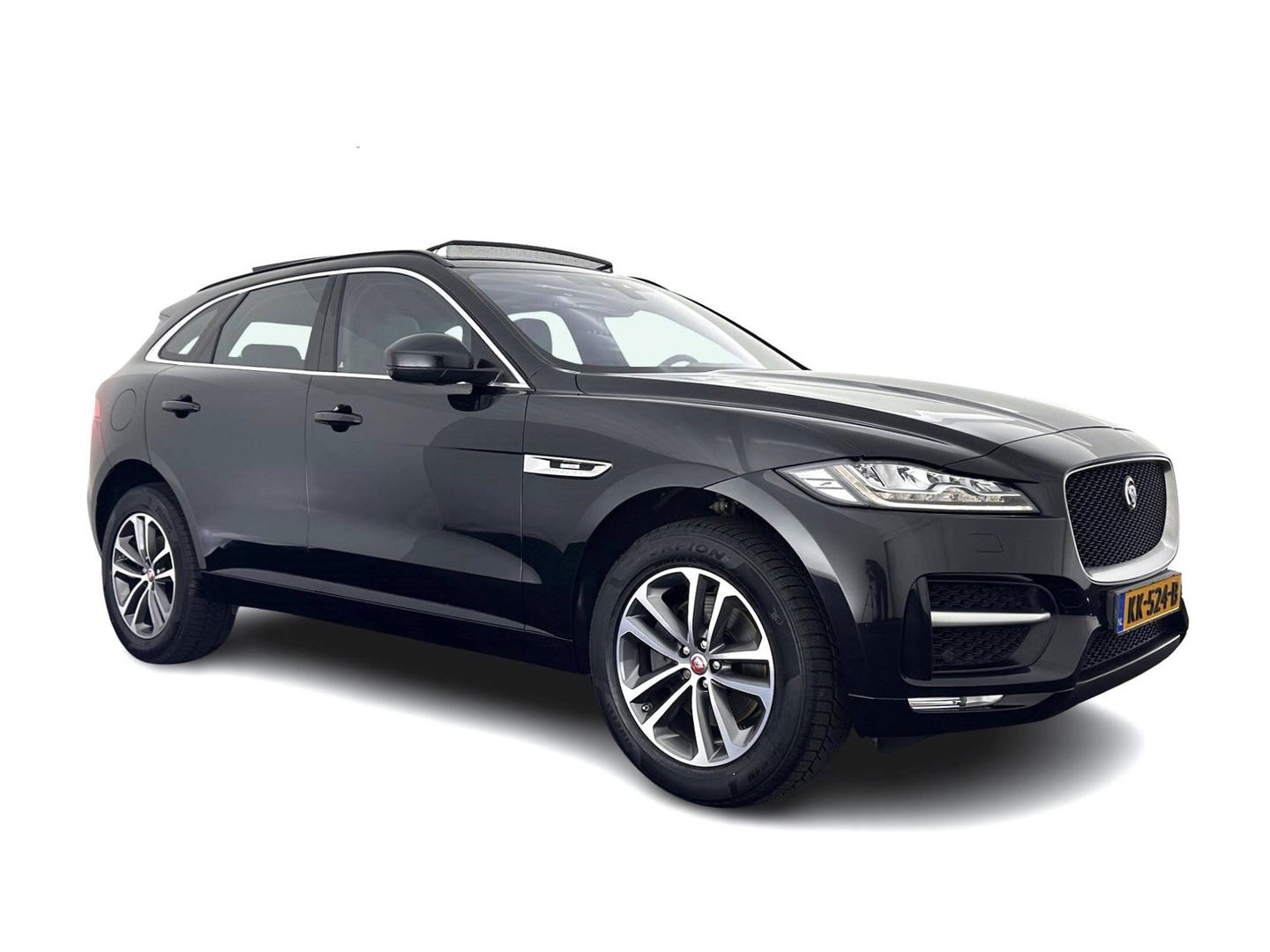 Jaguar F-Pace 3.0 S AWD R-Dynamic Aut *PANO | LEATHER | BLINDSPOT | FULL-LED | MERIDIAN-AUDIO | HEATED-SPORTSEATS | NAVI-FULLMAP | KEYLESS | CAMERA | CARPLAY | SHIFTPADDLES | PDC | LANE-ASSIST | MEMORY-PACK | DIGI-COCKPIT | .