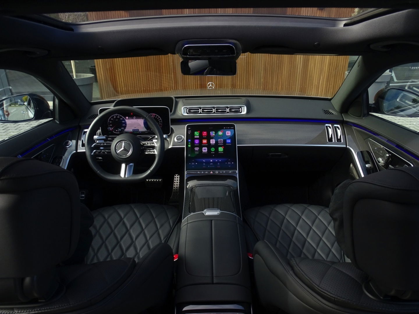 Mercedes-Benz S-Klasse 580 e 4M 510PK Lang AMG Designo / Burmester / carbon / VIP